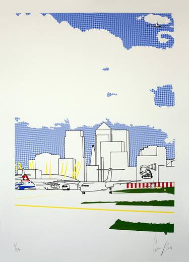 City Airport detail - Limited Edition of 25 thumb