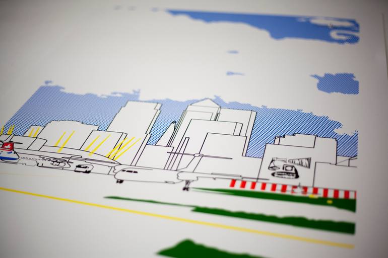 Original Illustration Other Printmaking by Gerry Buxton