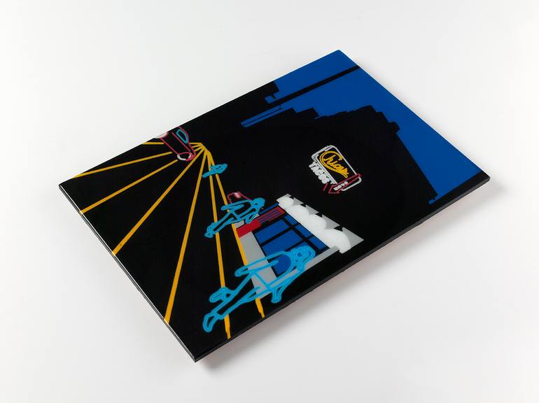 Original Figurative Cities Printmaking by Gerry Buxton