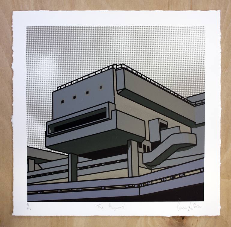 Original Architecture Printmaking by Gerry Buxton