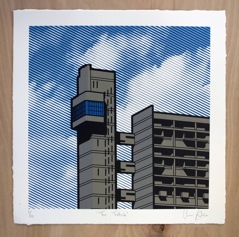 Original Cities Printmaking by Gerry Buxton