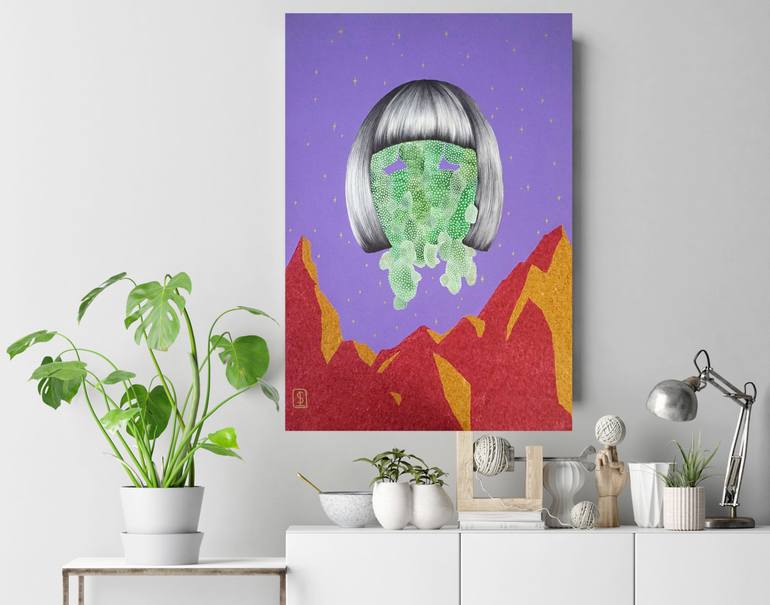 Original Illustration Fantasy Painting by Selma Talema