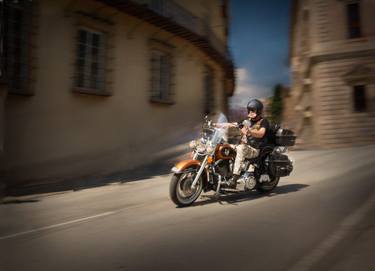 Print of Motorbike Photography by peter hayward