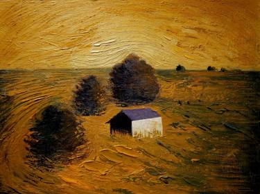 Original Fine Art Landscape Paintings by Lola Soto Vicario