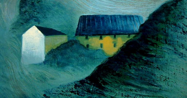 Original Contemporary Architecture Painting by Lola Soto Vicario