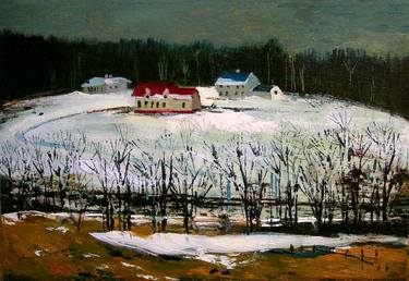 Nordic Landscape in Winter. thumb