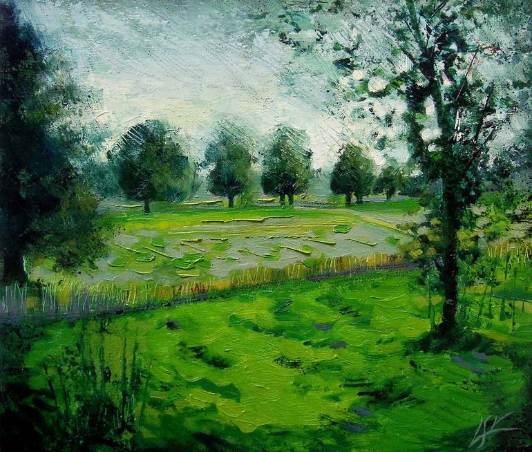 Print of Figurative Places Paintings by Lola Soto Vicario