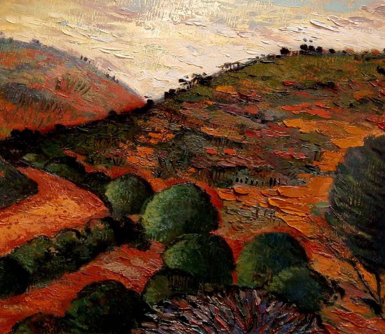 Original Contemporary Landscape Painting by Lola Soto Vicario