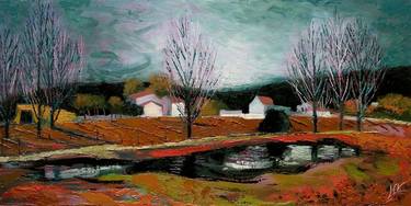 Original Contemporary Landscape Paintings by Lola Soto Vicario