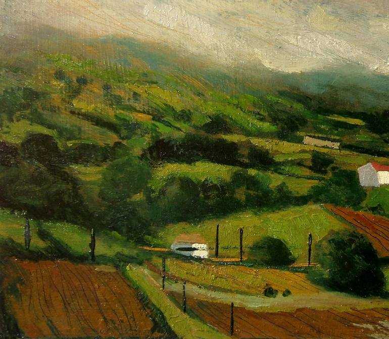 Original Figurative Abstract Painting by Lola Soto Vicario