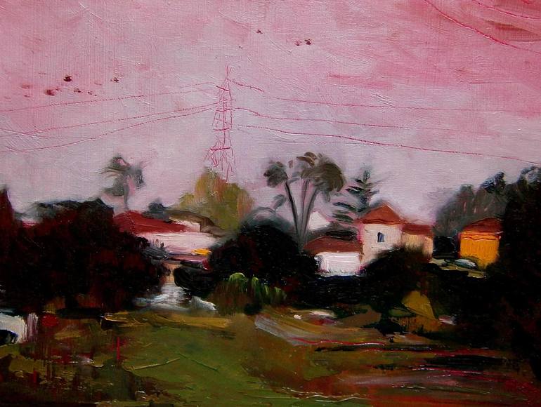 Original Contemporary Landscape Painting by Lola Soto Vicario