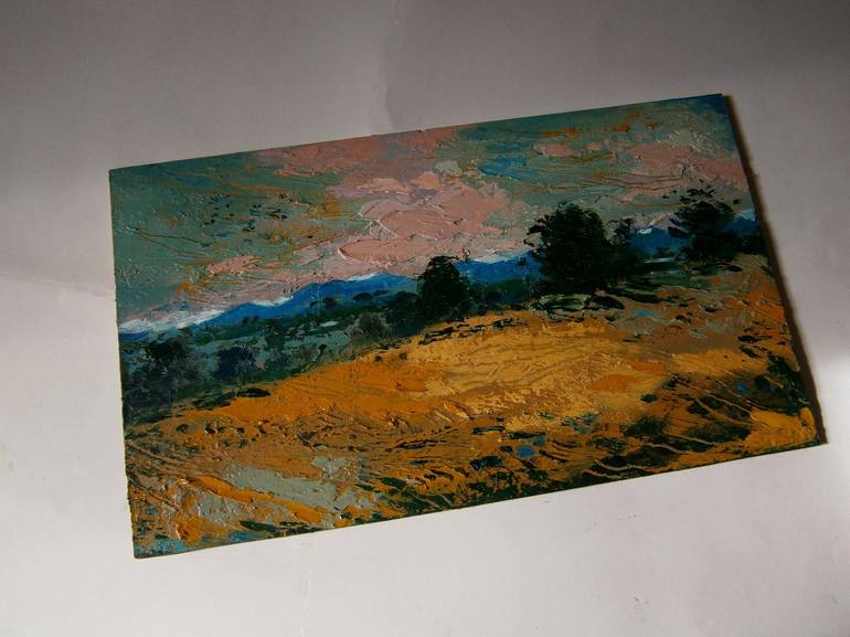 Original Expressionism Nature Painting by Lola Soto Vicario