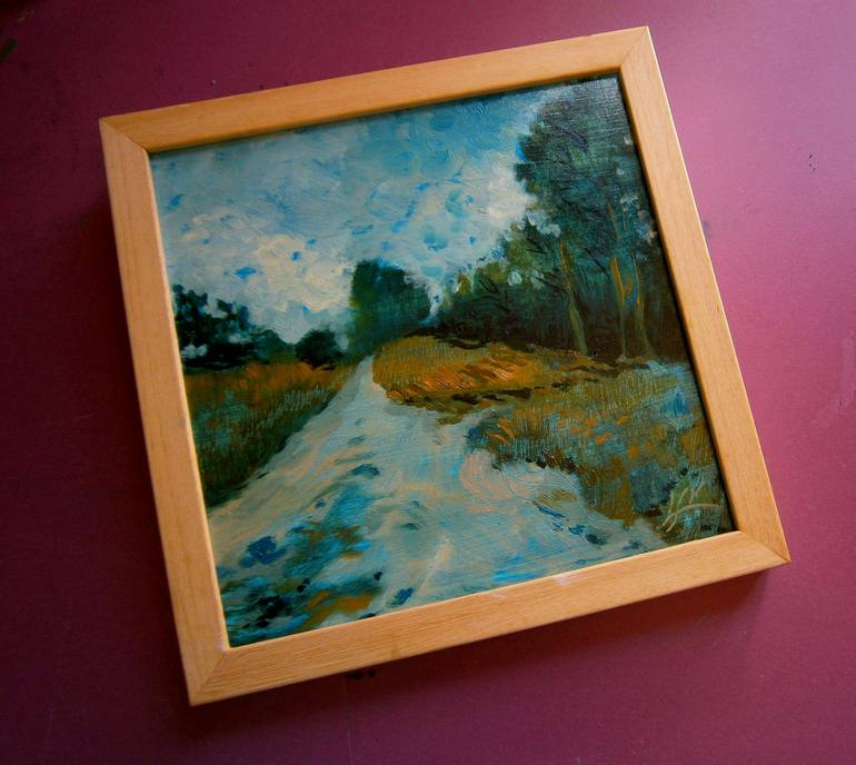 Original Expressionism Nature Painting by Lola Soto Vicario