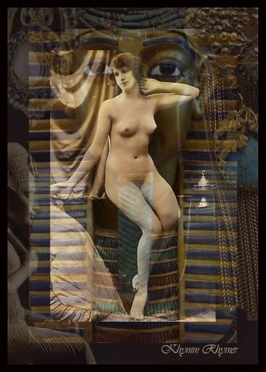 Original Art Nouveau Love Digital by Kym Rhymer