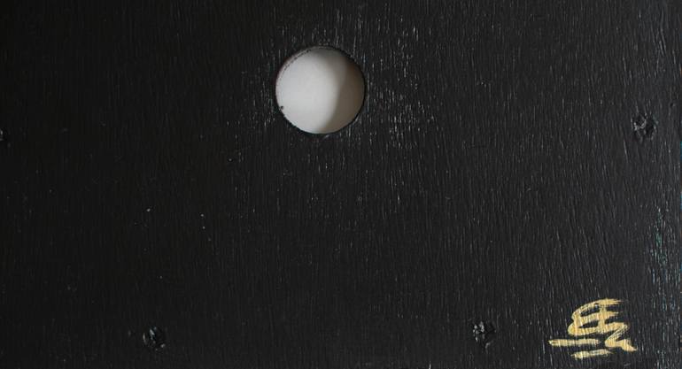 Original Abstract Outer Space Painting by Brittany Ellis
