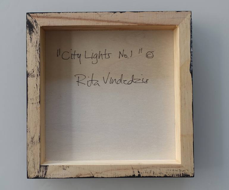 Original Abstract Light Painting by Rita Vindedzis