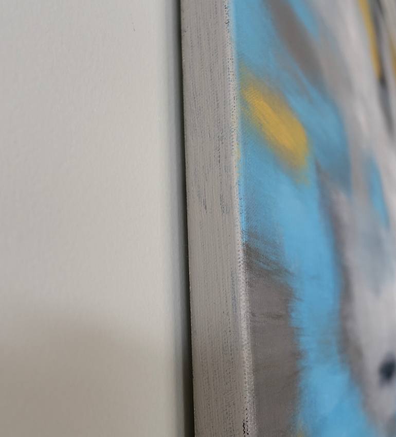 Original Impressionism Abstract Painting by Rita Vindedzis