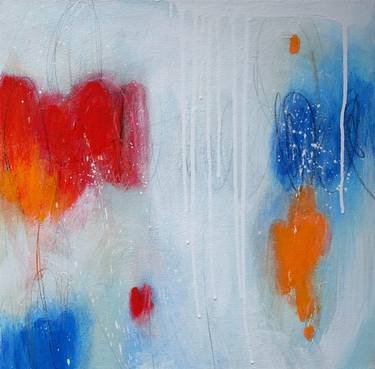 Original Abstract Expressionism Abstract Paintings by Rita Vindedzis