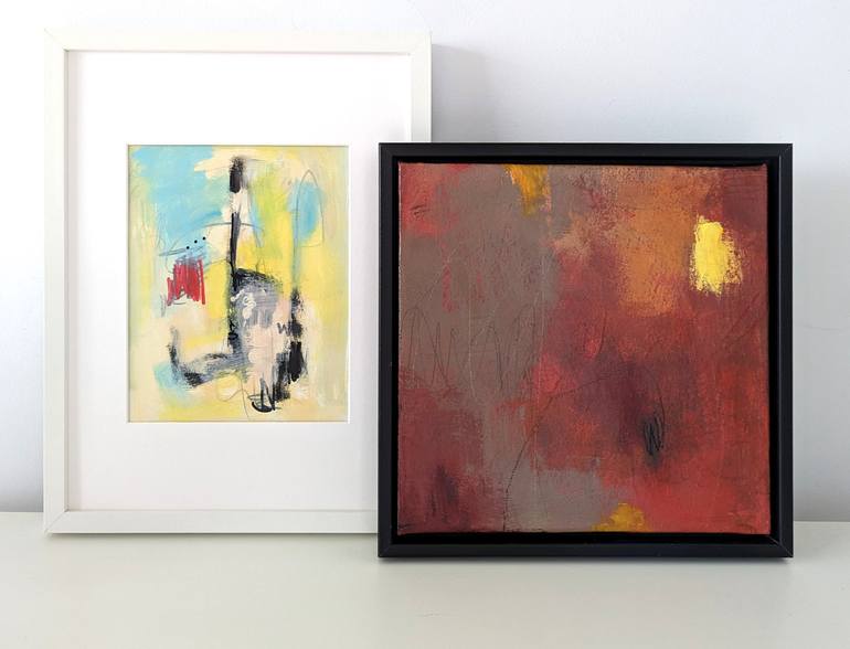 Original Abstract Painting by Rita Vindedzis