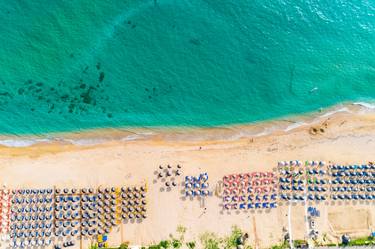 Aerial Drone Greek beach, Medium - Limited Edition no. 2/ 25 by A. Tamboly thumb