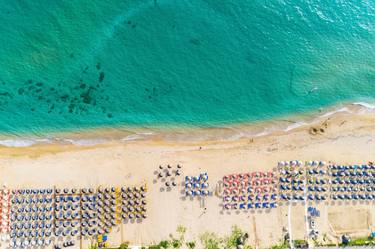 Aerial Drone Greek beach, Medium -A. Tamboly - Print #2 - Limited Edition of 25 thumb
