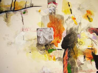 Print of Abstract Expressionism Still Life Paintings by Nasrin Yavari