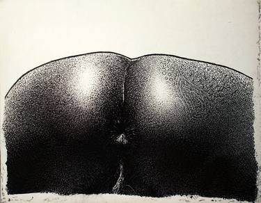 Original Erotic Drawing by CRD Larson