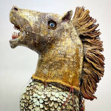 Original Animal Sculpture by kerry jameson