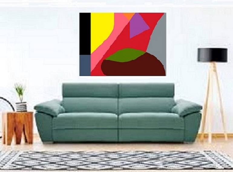 Original Abstract Painting by Jose M Palacin Calvo