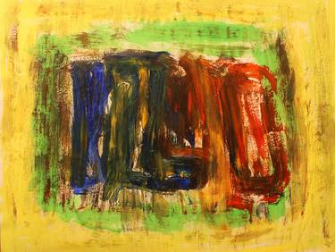 Original Abstract Expressionism Abstract Paintings by Jose M Palacin Calvo