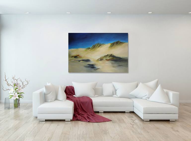Original Expressionism Landscape Painting by Iris Schiebener