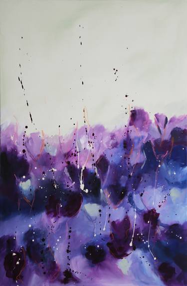 Original Abstract Expressionism Abstract Paintings by Iris Schiebener