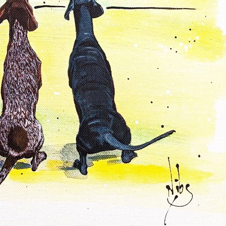 Original Illustration Animal Painting by Nicky Courtman
