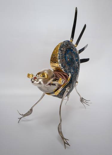 Saatchi Art Artist Mark Mumford FRPS; Sculpture, “The Nautilus” #art