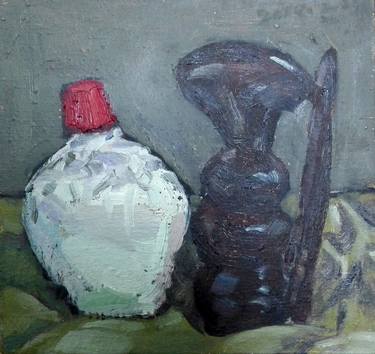 Expressionism still life - Oil on canvas thumb