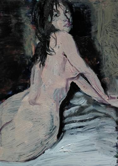Print of Expressionism Erotic Paintings by SUNSHINE ART