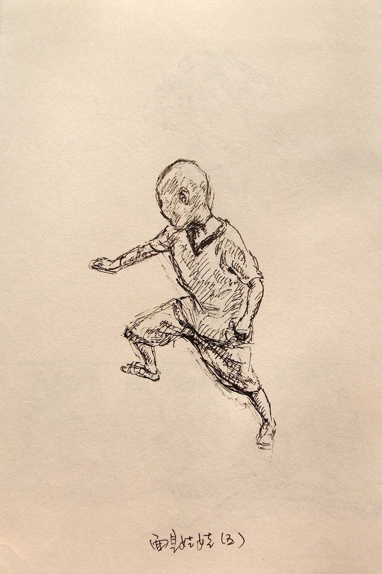 Original Figurative Other Drawing by Sunshine Art