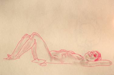 Print of Figurative Nude Drawings by SUNSHINE ART