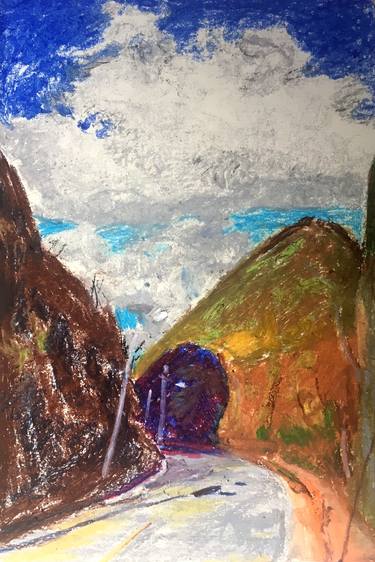 Print of Expressionism Landscape Paintings by SUNSHINE ART