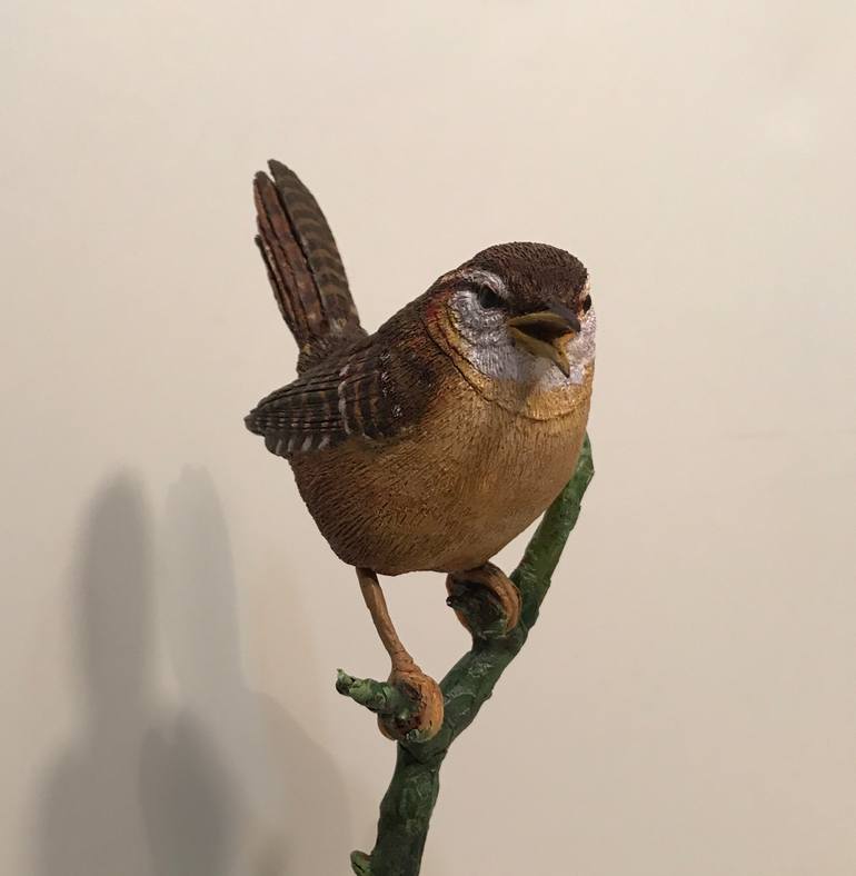 Original Realism Animal Sculpture by John Psomopoulos