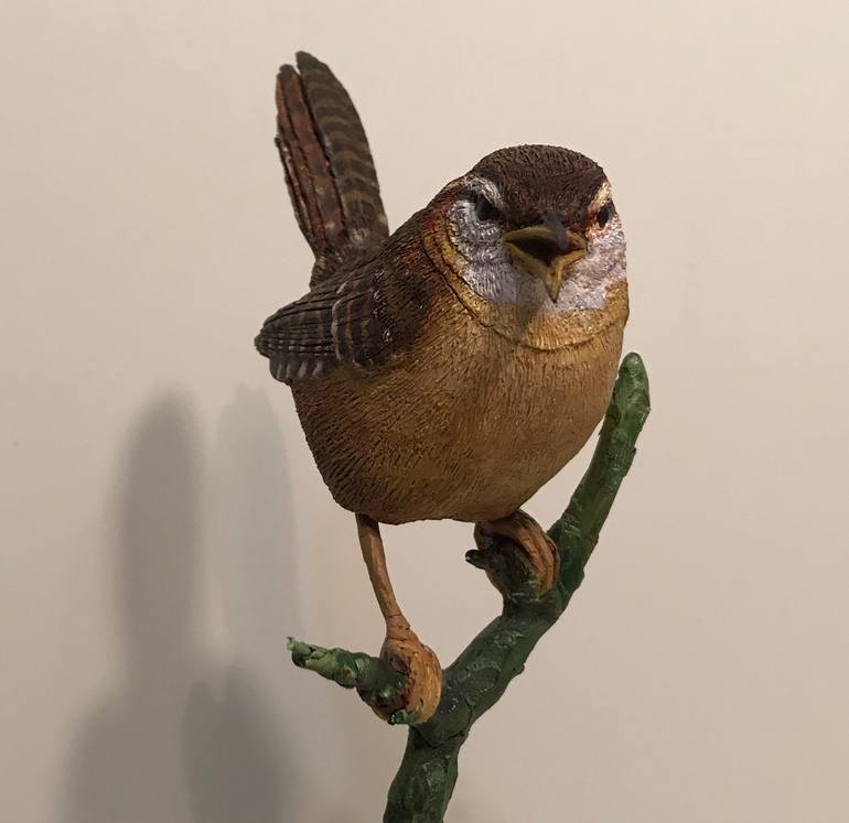 Original Realism Animal Sculpture by John Psomopoulos