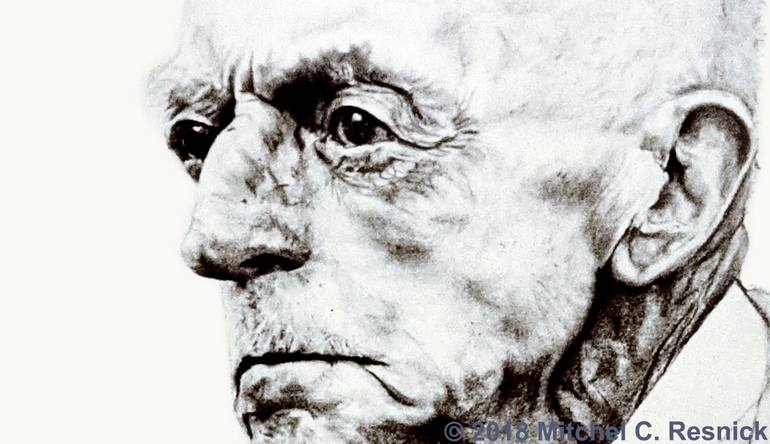 Original Figurative People Printmaking by Mitchel Resnick