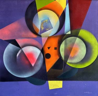 Original Abstract Paintings by Razvan Stanciu