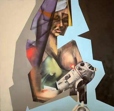 Print of Figurative Geometric Paintings by Razvan Stanciu