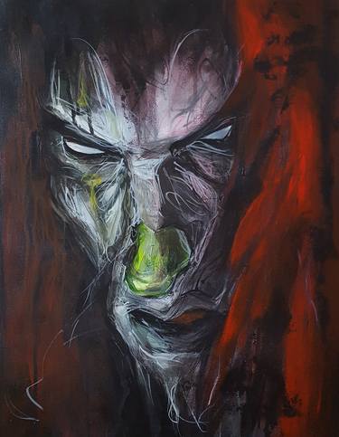 Original Expressionism Portrait Paintings by Razvan Stanciu