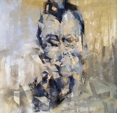 Original Abstract Expressionism Celebrity Paintings by Razvan Stanciu