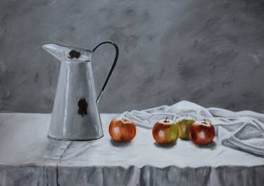 Water Jug with Apples thumb