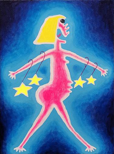 Original Modernism Humor Paintings by Fedele Frost