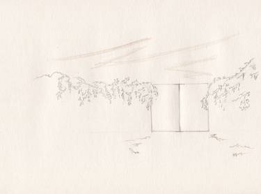 Original Landscape Drawings by Mariano Luque Romero