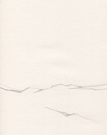 Original Landscape Drawings by Mariano Luque Romero